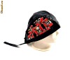 Du-rag -  cranii pe cruce rosie (ID2581)