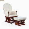 Scaune Balansoare Alaptare / Scaun Balansoar Relaxare Hapfa - Nuc