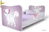 Pachet pat si saltea JUNIOR , 80 x 160 cm NOU , modele variate