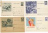 RFL 1958-1963 ROMANIA RPR lot de 4 intreguri postale - carti postale necirculate cu tema Copii