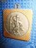 Medalion- Dreptul Iosif cu Pruncul Iisus, probabil fuga in Egipt, cca 3.5 cm