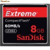 Card CompactFlash SANDISK Extreme 8Gb 400x (60Mb/s) la 200ron