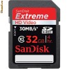 Card SDHC SANDISK Extreme 32 GB (Class 10) 200x (30Mb/s) la 650ron