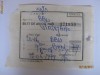 DOCUMENT DE CALATORIE CU AVIONUL(BILET TAROM)DIN 1979