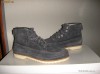 OFERTA! Super ghete /mocasini barbat TIMBERLAND Abington ORIGINALI colectia noua,piele 100 % interior/exterior(intoarsa ) nuanta gri sz.42,superbi!