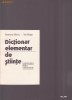 DICTIONAR ELEMENTAR DE STIINTE ~ MARIUCA MARCU;ION MOGA