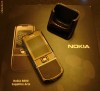 nokia 8800 sapphire arte , original, cu geam si capac baterie de rezerva originale