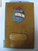 PLACHETA  DE COLECTIE OFERITA DE CLUBUL DINAMO IN 1967