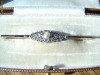 BROSA AUR 14kt-CU DIAMANTE SI PERLA(fina,deosebita,f. frumoasa)