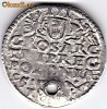 Polonia TRIPLUGROS-TROJAK argint 1595,Sigismund III,moneda din salba