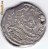 Polonia TRIPLUGROS-TROJAK argint 1598,Sigismund III,moneda din salba