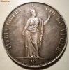 C.329 ITALIA LOMBARDIA GUVERN PROVIZORIU 5 LIRE 1848 M XF ARGINT 25,04g