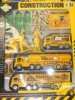 MASINI-SET CONSTRUCTII CU MASINI, ELICOPTER, SEMNE