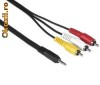 Jack 3,5  3 RCA