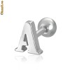 Piercing din inox chirurgical - cod 883 - 1.2/0.6 cm