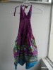 Rochie mov inflorata de vara