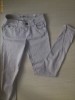 BLUGI DAMA SKINNY JEANS ZARA MARIME 36  GRI DESCHIS