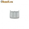 Tastatura inferioara Sony Ericsson W760i argintie Originala