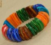 Bratara elastica,  foarte frumoasa sidef mutlcolor !OFERTA