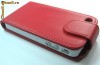 Livrare gratuita!!! Husa / toc Iphone 4 si 4G rosie + folie oglinda protectie pentru ecran