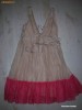 Rochie BEBE matase naturala noua cu etich xs/s/m ff dolly