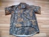 Camasa Pescar / Pescuit / Vanatoare Model Frunza cu Maneca Scurta Extra Calitate Camuflaj
