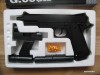 Pistol Airsoft ( air sport ) Galaxy FULL cu amortizor + laser + lanterna + 500 bile PRET MINIM