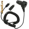 INCARCATOR / ALIMENTATOR 12 V cu iesire mini si micro USB 5V / 1A + mufa mama USB pentru PDA, GPS, smartphone, GSM, MP3 player, Aparat foto, MPEG4