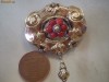 VECHE BROSA  BIDERMAER  AUR 14K