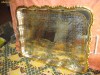 Splendida tava mare noua Bavary de servit in metal cromat si aurit