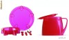 Set pentru masa copiilor 2+ani,STEADYCO 5piese+Steadycup Maxi cana 250ml cu capac!SUPER CALITATE!BPA free.SET CE STA PE PICiOARE!: MER)ITA!ROSU si ROz