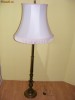 LAMPADAR VECHI ,ABAJUR LAMPA IMPECABIL-INALTIME 1M 75CM,ALAMA/BRONZ