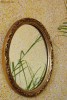 Superba OGLINDA de cristal, antica, ovala, deosebita (vintage mirror)