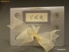Invitatii nunta / plicuri bani/ numere de masa realizate manual - Colectia SILVER 2012