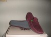 OFERTA! Super pantofi/scarpi/mocasini barbat TED BAKER ORIGINALI colectia noua piele 100 % interior/exterior (intoarsa mov pruna) f.comozi sz 42 !