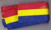 Banda tricolor 4cm Lungime X 1.36cm lungime taiata la o inaugurare la un eveniment