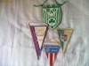 Set 4 mini-fanioane cluburi sportive straine