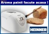 PROMOTIE !! Electrocasnice - Masina de facut Paine HEINNER BreadExpress 950 - NOU * GARANTIE ! PROMOTIE !! Electrocasnice - Masina de facut Paine HEINNER BreadExpress 950 - NOU * GARANTIE !