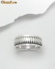 US-7 Inel Antistres Verigheta Model Spinner din Argint IAG-042