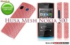 HUSA ROZ DESCHIS PERFORATA AIR MESH NOKIA 500 - TRANSPORT GRATUIT
