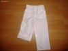 pantaloni albi TIK&amp;TAK 3-4 ani