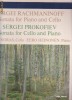 SONATA PENTRU PIAN - RACHMANINOFF;PROKOFIEV -LP VINIL