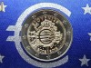 Slovenia moneda comemorativa 2 euro 2012 - 10 ani EURO - UNC