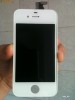SET Display / Touchscreen + Capac Spate Sticla +kit montaj +Folie Protectie-Original Apple iPhone 4  WHITE