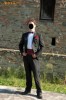 COSTUM FRAC NEGRU IDEAL PENTR MIRE
