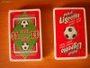 Carti de joc, noi, sigilate, cu fotbal