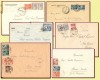 +++ Romania anii '40 - Set 6 plicuri pe adresa omului de cultura Sextil Puscariu +++
