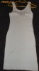 20 lei. Rochie alba, bumbac si vascoza, masura M