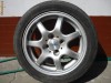 jante aliaj ALUTEC SPYKE pe 15, 4 prezoane,6j,et38,germania,folosite sezonul cald 2011,echipate cu anvelope DUNLOP sh