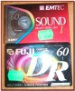 Casete audio sigilate FUJI si EMTEC 60 minute